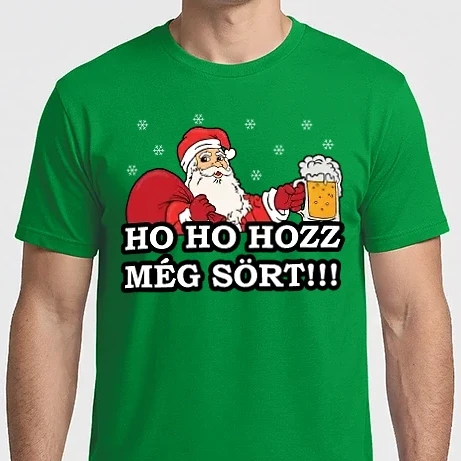 Férfi Imperial póló - Ho-ho-hozz még sört!