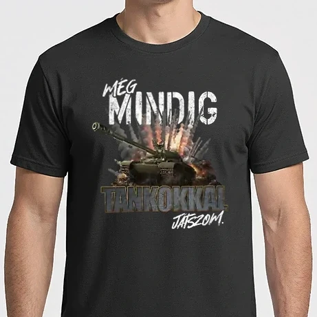 Férfi Imperial póló - még mindig tankokkal játszom