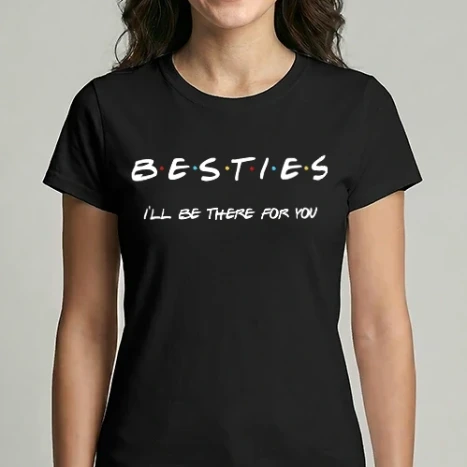 Női Imperial póló - Friends - Jóbarátok - Besties minta