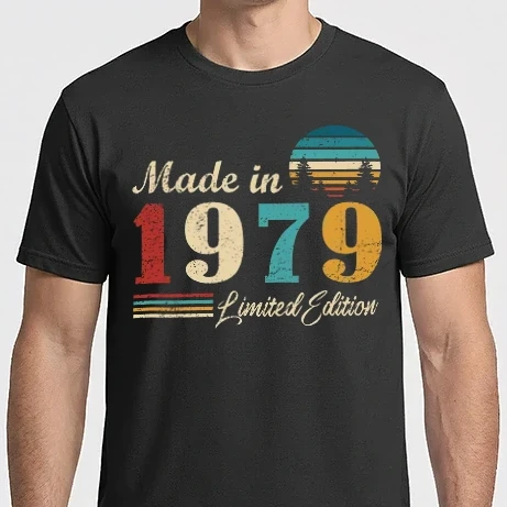Férfi Imperial póló - Vintage birthday 1979