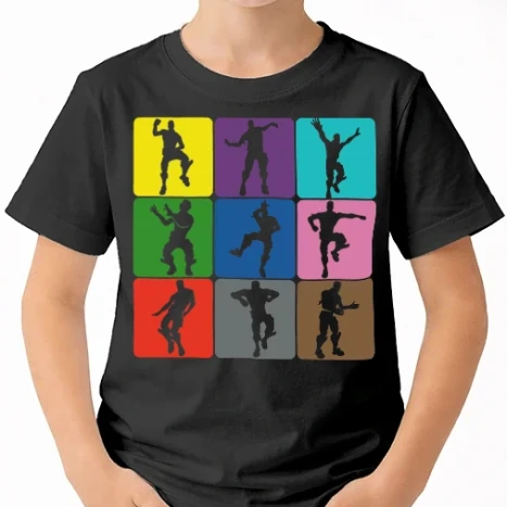 Uniszex gyerek Póló - Fortnite Dance