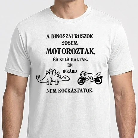 Férfi Imperial póló - nem kockáztatok