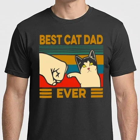 Férfi Imperial póló - Best Cat Dad Ever
