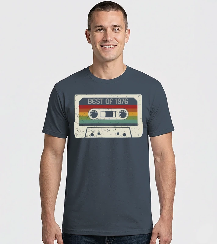 retro tape 1976 vintage – Férfi Imperial póló