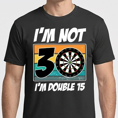 Férfi Imperial póló - I'm not 30 I'm double 15 darts birthday