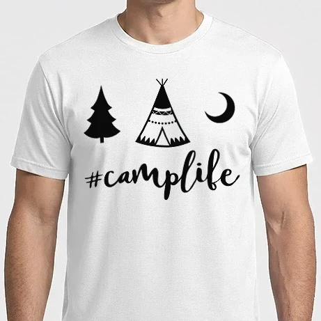 Férfi Imperial póló - #camplife - kemping élet