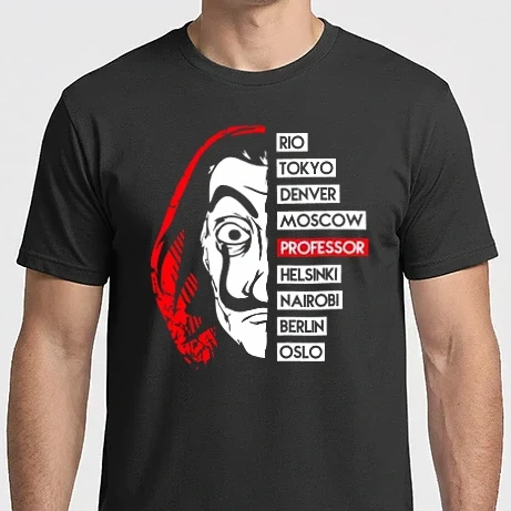 Férfi Imperial póló - La Casa de Papel