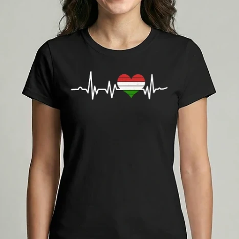 Női Imperial póló - heartbeat hungary
