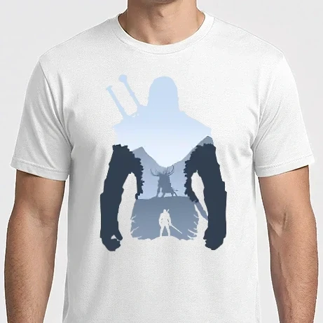 Férfi Imperial póló - Witcher Monster Hunter