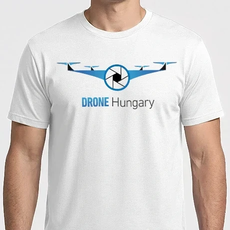 Férfi Imperial póló - Drone Hungary Kék logó 