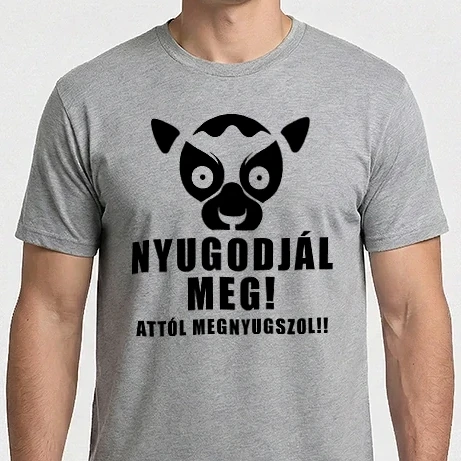Férfi Imperial póló - Nyugodjál meg!