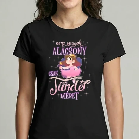 Női Imperial póló - Nem vagyok alacsony csak Tündér méret