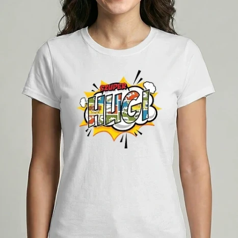 Női Imperial póló - Szuper Hugi Comic