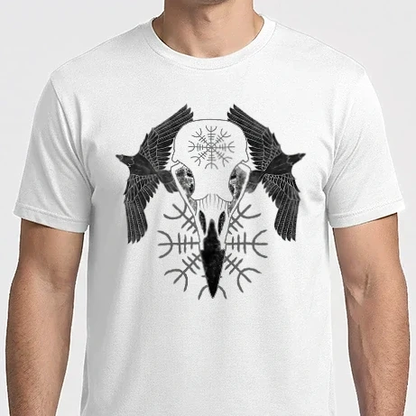 Férfi Imperial póló - Aegishjalmur