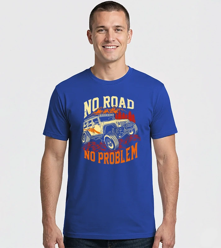 No road no problem – Férfi Imperial póló