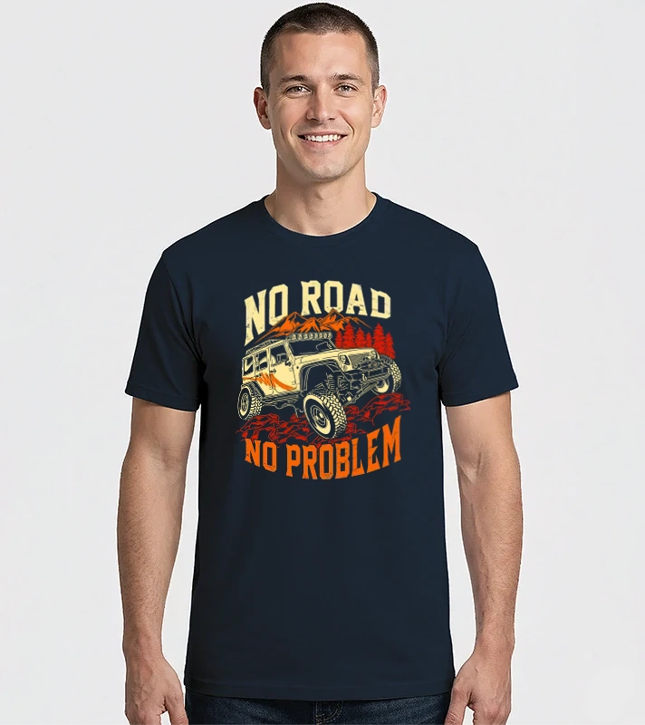 No road no problem – Férfi Imperial póló