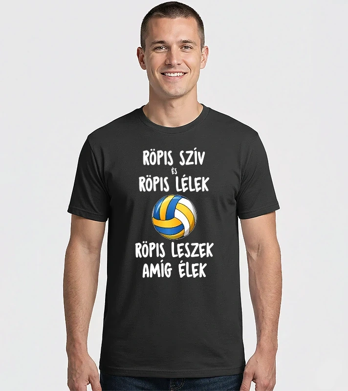 Röpis szív röpis lélek – Férfi Imperial póló