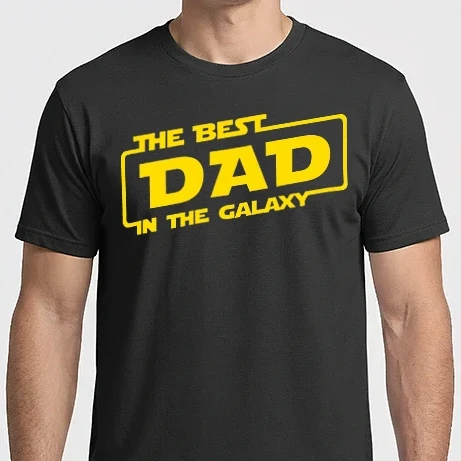 Férfi Imperial póló - The best dad in the galaxy