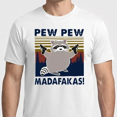 Férfi Imperial póló - PEW PEW mosómaci