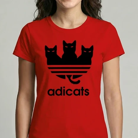 Női Imperial póló - Adidas cicás póló