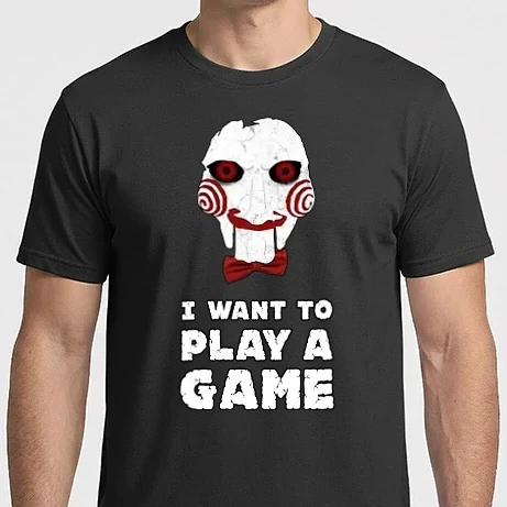 Férfi Imperial póló - I want to play a game