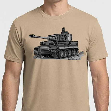 Férfi Imperial póló - Tigris tank (szürke)