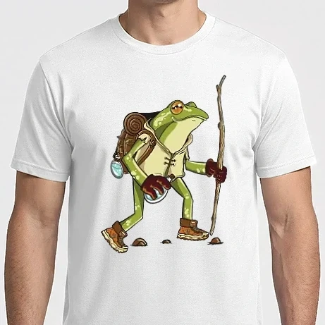 Férfi Imperial póló - Túrázó Béka