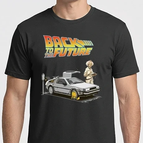 Férfi Imperial póló - BTTF Sh*t Happens