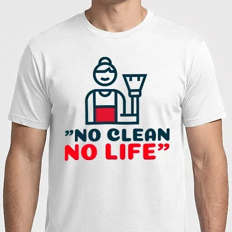 Férfi Imperial póló - No clean-No life