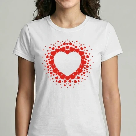 Női Imperial póló - szív
