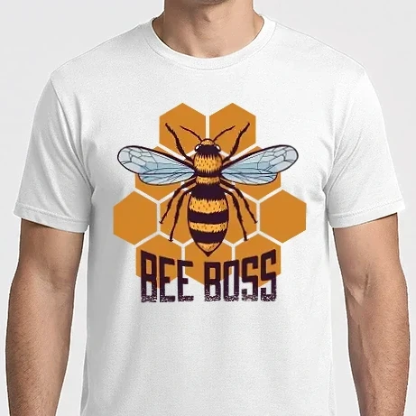 Férfi Imperial póló - Bee Boss Méhész főnök