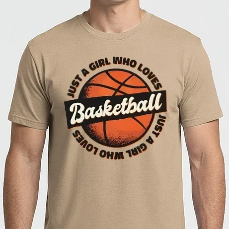 Férfi Imperial póló - Kosaras lány - Basketball fan girl