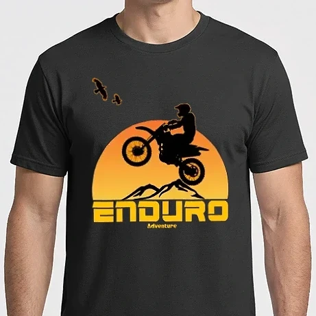 Férfi Imperial póló - Enduro adventure