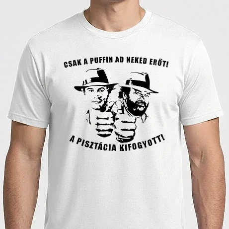 Férfi Imperial póló - Csak a puffon ad neked erőt!
