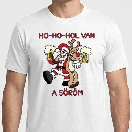 Férfi Imperial póló - Ho-ho-hol a söröm?