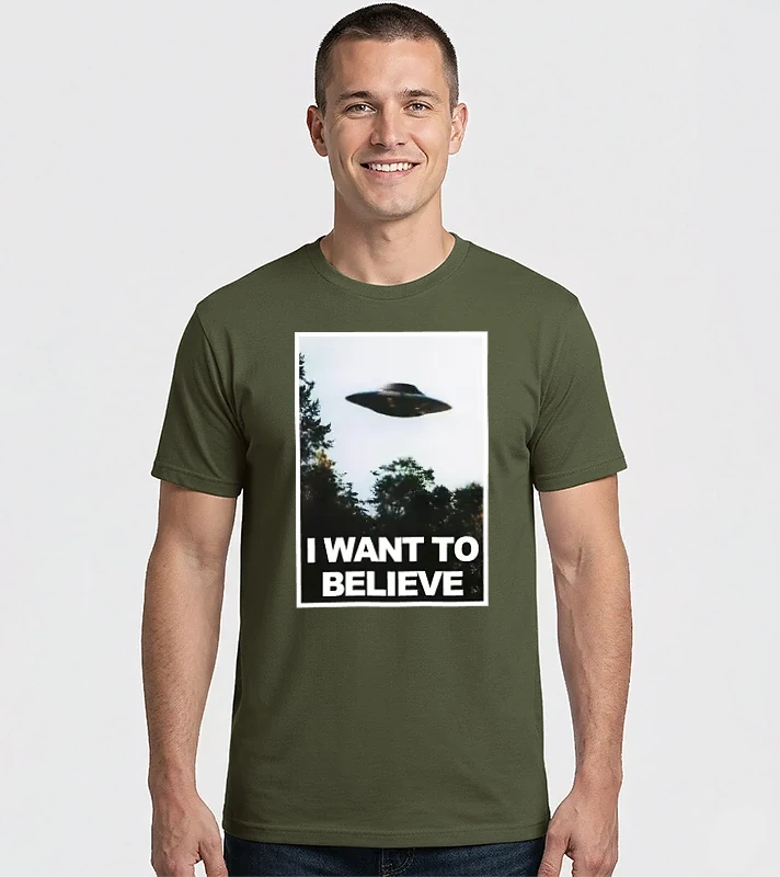 I want to believe - X Files – Férfi Imperial póló