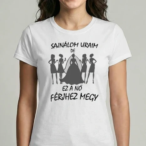 Női Imperial póló - Lánybúcsú - a menyasszonynak