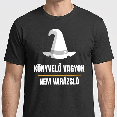 Férfi Imperial póló - Könyvelő vagyok nem varázsló