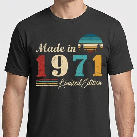 Férfi Imperial póló - Vintage birthday 1971
