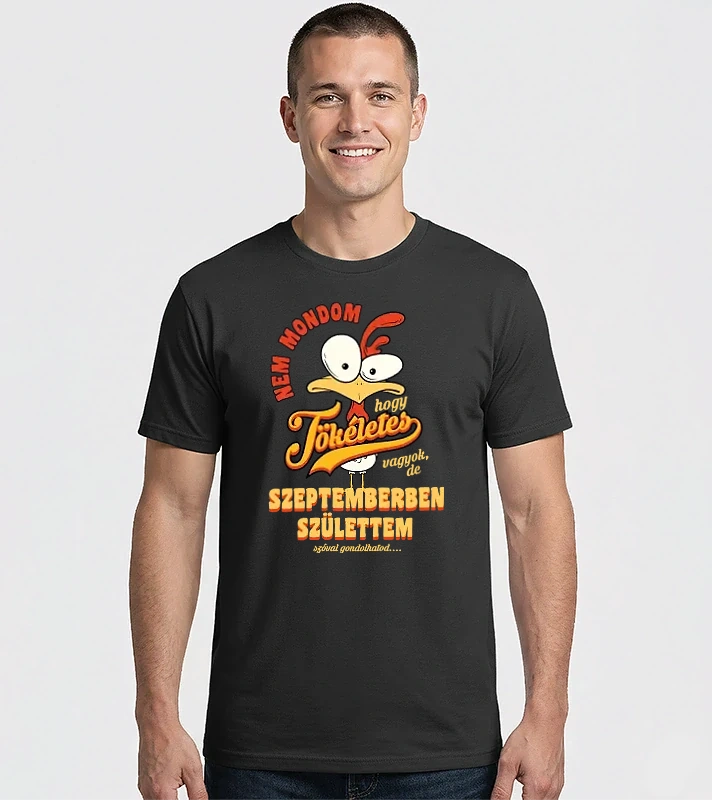 Szülinapipi Szeptember – Férfi Imperial póló