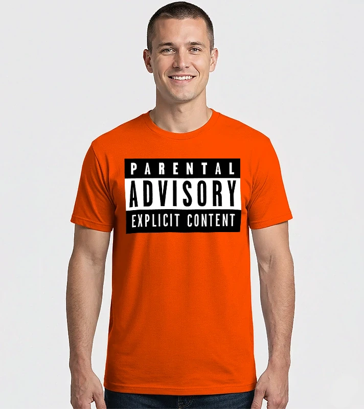 Parental advisory – Férfi Imperial póló