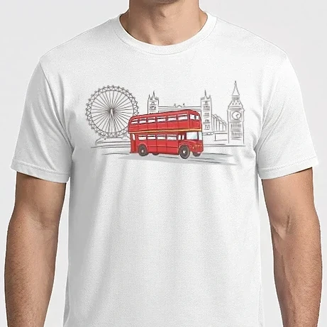 Férfi Imperial póló - London Bus