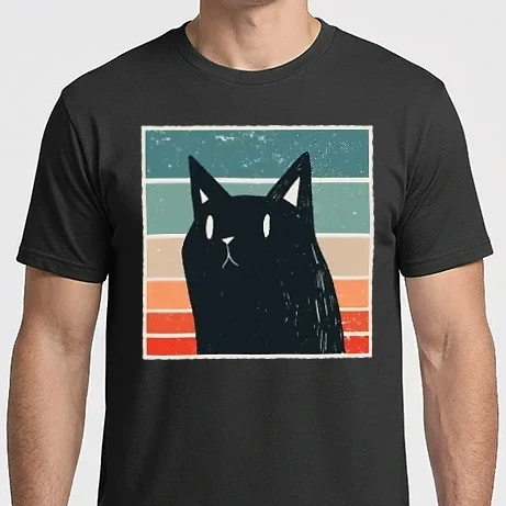 Férfi Imperial póló - Retro Cica