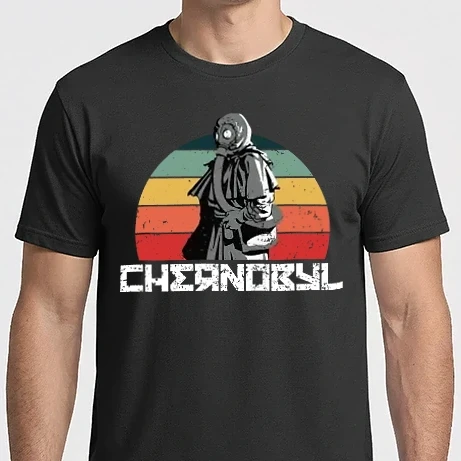 Férfi Imperial póló - Retro chernobyl