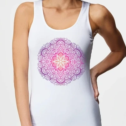 Női top - Mandala