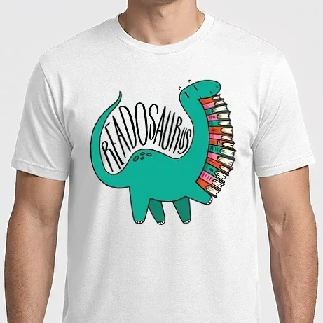 Férfi Imperial póló - Readosaurus