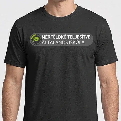 Férfi Imperial póló - Mérföldkő teljesítve - Általános iskola