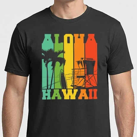 Férfi Imperial póló - Aloha Hawaii