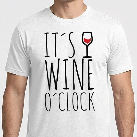 Férfi Imperial póló - Wine o'clock