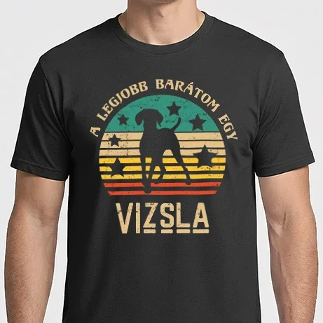 Férfi Imperial póló - Legjobb barátom egy vizsla
